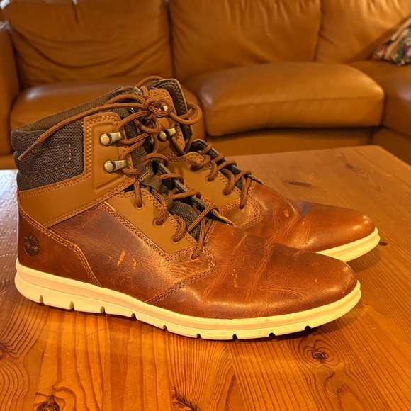 Timberland Other - Timberland Men's Tan Leather Boots